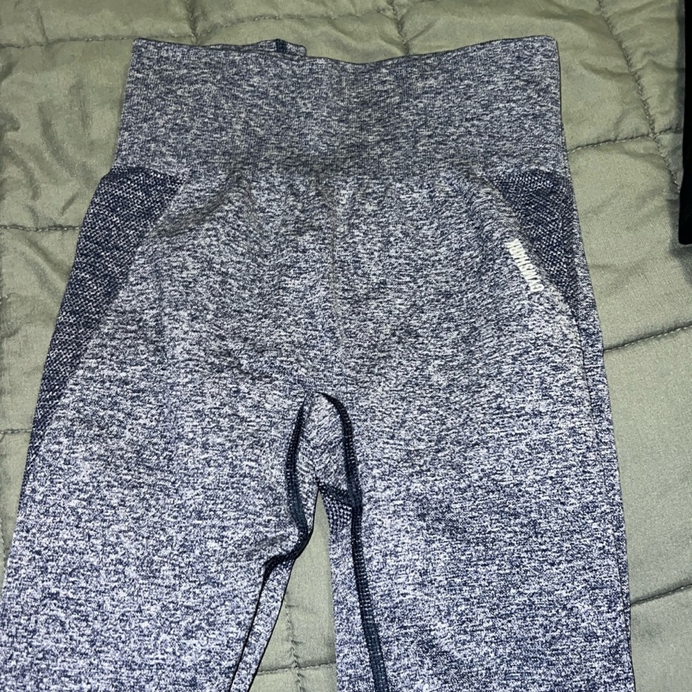 Navy blue gymshark leggings